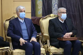 تصاویر ورود رئیس جمهور به تهران