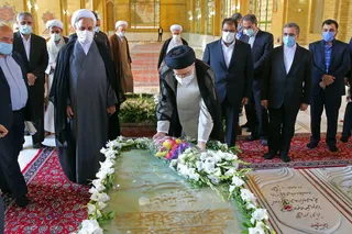 تجدید میثاق رئیسی و مسئولان عالی رتبه قضایی با آرمانهای امام راحل
