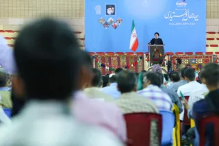 تصاویر دیدار رئیس جمهور با اقشار مختلف مردم چهارمحال و بختیاری