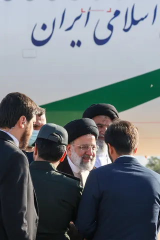 تصاویر ورود رئیس جمهور به استان خوزستان