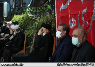 تصاویر روز عاشورا در نهاد ریاست جمهوری