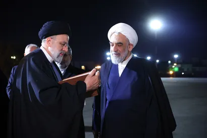 بدرقه رئیس جمهور برای سفر به الجزایر