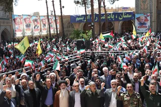 استقبال و اجتماع باشکوه مردم سمنان