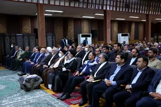تصاویر آیین افتتاح نخست فاز ۲ پالایشگاه آبادان