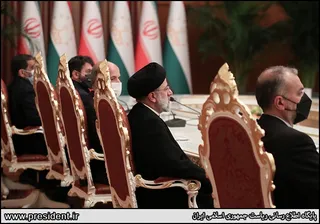 تصاویر نشست مشترک هیئت های عالیرتبه ایران و تاجیکستان