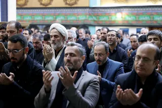 تصاویر برگزاری مراسم سوگواری شهادت امام حسین (ع) در نهاد ریاست جمهوری