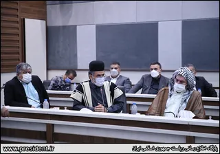 تصاویر نشست صمیمی رییس جمهور با سران عشایر خوزستان