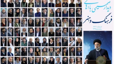 دیدار رمضانی با جمعی از هنرمندان