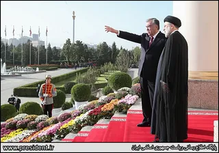 تصاویر استقبال رسمی امامعلی رحمان از آیت الله رئیسی