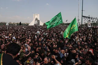 مراسم تشییع پیکر رئیس جمهور شهید و همراهان در تهران