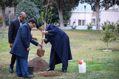 مراسم روز درختکاری