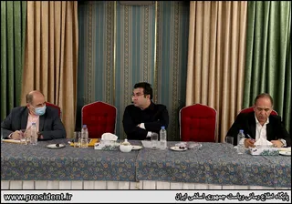 تصاویر نشست بازرگانان ایرانی مقیم عشق آباد با دکتر رئیسی