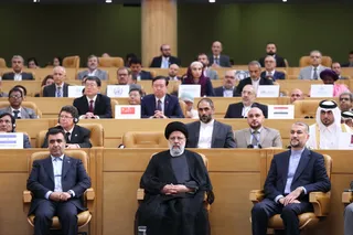 تصاویر اجلاس بین المللی مقابله با توفان های ماسه و گرد و غبار