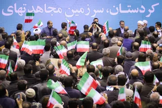 تصاویر آیین مردمی آغاز بهره بردای از پروژه آبرسانی به شهر سنندج