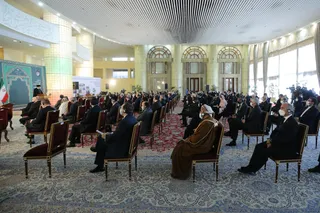 تصاویر مراسم سالگرد پیروزی انقلاب اسلامی با حضور سفرای خارجی مقیم ایران