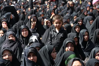 تصاویر سخنرانی در جمع عزاداران اربعین حسینی در بیرجند