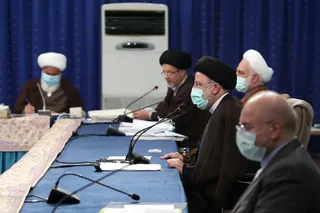 تصاویر جلسه شورای عالی انقلاب فرهنگی