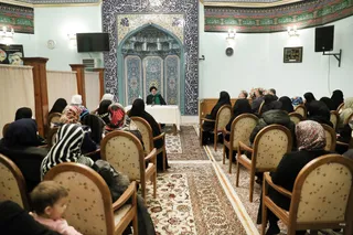 تصاویر دیدار رئیس جمهور با بانوان خانواده‌های ایرانی ساکن مسکو