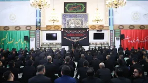 مراسم عزاداری شب شهادت اباعبدالله الحسین (ع) با حضور دکتر رئیسی برگزار شد