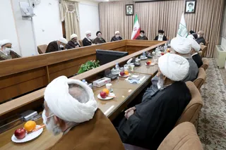 تصاویر شورای عالی جامعه مدرسین حوزه علمیه قم