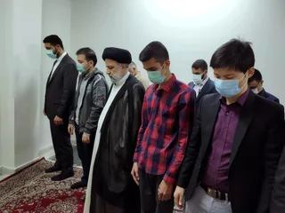 تصاویر صرف افطار در خوابگاه دانشجویی دانشگاه خوارزمی کرج
