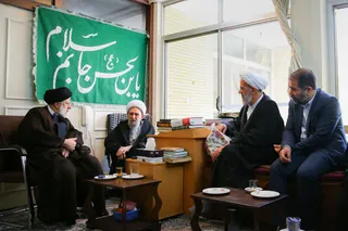 تصاویر دیدار با آیت الله ناصری