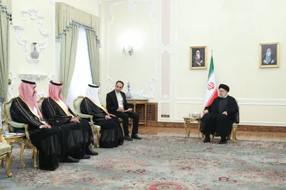 تسلیم استوارنامه سفرای کشورهای تایلند، عربستان، تونس، اسلوونی و برزیل