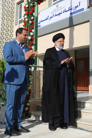 تصاویر حضور در مراسم بازگشایی مدارس