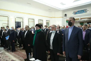 تصاویر دیدار ایرانیان مقیم روسیه با رئیس جمهور