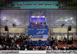 تصاویر دیدار با اقشار مختلف مردم اهواز