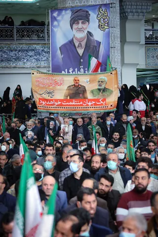 تصاویر مراسم سومین سالروز شهادت سردار سلیمانی
