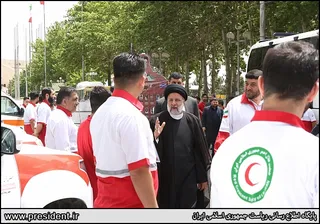 تصاویر مراسم گرامیداشت روز جهانی هلال احمر