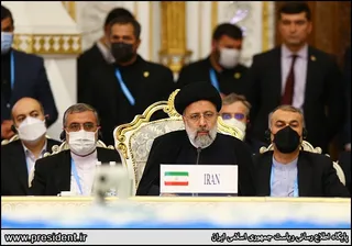 سخنرانی آیت الله رئیسی در اجلاس سران سازمان همکاری شانگهای