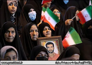 تصاویر سخنرانی در اجتماع پرشور مردم شادگان