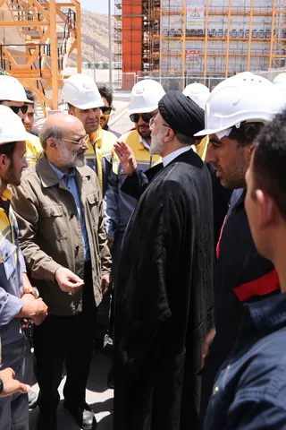تصاویر مراسم آغاز عملیات راه‌اندازی پتروشیمی گچساران