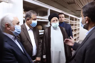تصاویر بازدید از موزه ملی ایران و میدان مشق