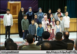 تصاویر دیدار ایرانیان مقیم ترکمنستان با رئیس جمهور