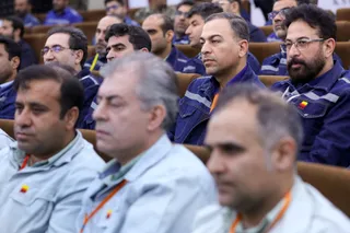 گزارش تصویری از افتتاح کارخانه فولاد زمزم 3