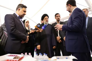 تصاویر بازدید دکتر رئیسی از «خانه نوآوری و فنآوری» ایران در کنیا