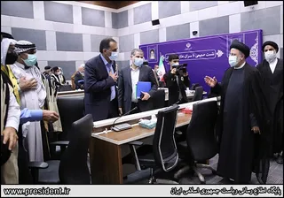 تصاویر نشست صمیمی رییس جمهور با سران عشایر خوزستان