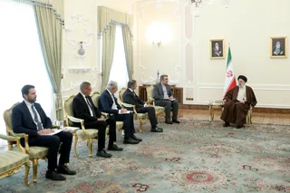 تصاویر دیدار مدیرکل آژانس بین المللی انرژی اتمی با رئیس جمهور