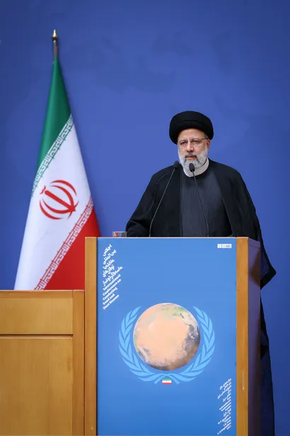 تصاویر اجلاس بین المللی مقابله با توفان های ماسه و گرد و غبار