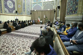 تصاویر دیدار با خانواده شهدای انقلاب اسلامی، دفاع مقدس و مدافع حرم استان خراسان رضوی