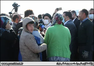 تصاویردیدار رئیس جمهور با کشاورزان