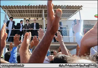 تصاویر حضور سرزده در جمع کارگران کارخانه هفت تپه
