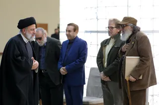 دیدار رمضانی با جمعی از هنرمندان