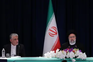 تصاویر نشست خبری رئیس جمهور با رسانه‌های بین‌المللی در نیویورک