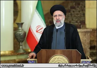 تصاویر سخنرانی ایت الله رییسی در هفتاد و ششمین نشست مجمع عمومی سازمان ملل متحد ( ویدئو کنفرانس)
