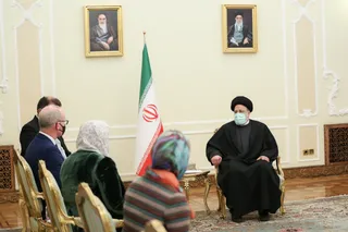 تصاویر دیدار وزیر خارجه ایرلند با رئیس جمهور