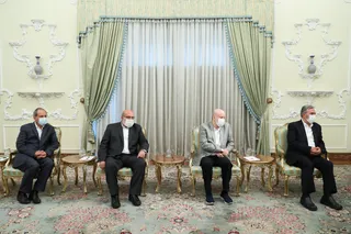 تصاویر دیدار دبیرکل جهاد اسلامی با رئیس جمهور